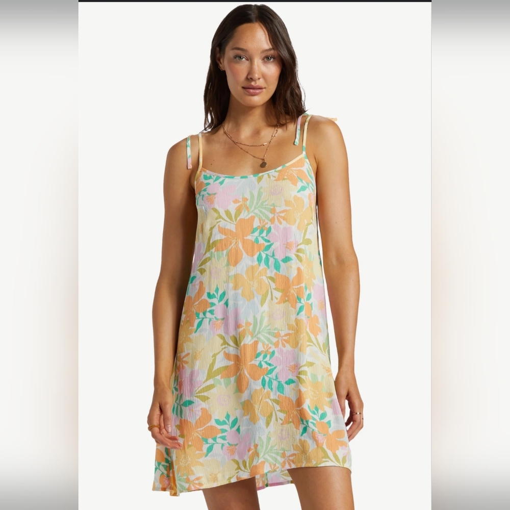 BILLABONG YOUR LOVE DAY DRESS SIZE LARGE